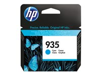 HP 935 - Cyan - original - bläckpatron - för Officejet 6812, 6815, 6820; Officejet Pro 6230, 6230 ePrinter, 6830, 6835 C2P20AE#BGX