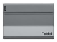 Lenovo Premium - Skyddshölje för surfplatta - polyuretan - mörkgrå - 14" - för ThinkBook 13x ITG 20WJ; ThinkBook Plus G2 ITG 20WH 4X41H03365