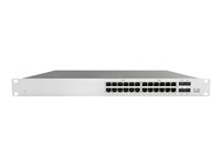 Cisco Meraki Cloud Managed MS120-24 - Switch - Administrerad - 24 x 10/100/1000 + 4 x Gigabit SFP - rackmonterbar, skrivbordsmodell MS120-24-HW