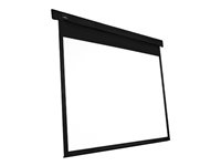 Multibrackets M Motorized Projection Screen Black Edition - Projektorduk - motoriserad - 90" (229 cm) - 16:10 - Matte White - svart 7350022735590