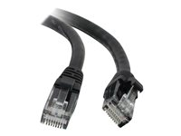 C2G Cat5e Booted Unshielded (UTP) Network Patch Cable - Patch-kabel - RJ-45 (hane) till RJ-45 (hane) - 1.5 m - UTP - CAT 5e - formpressad, hakfri, tvinnad - svart 83182