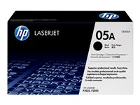 HP 05A - Svart - original - LaserJet - tonerkassett (CE505A) - för LaserJet P2035, P2035n, P2055, P2055d, P2055dn, P2055x CE505A