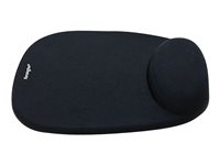 Kensington Gel Mouse Rest - Mustablett med handledskudde - svart 62386