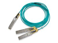 NVIDIA - Fibre Channel-kabel - QSFP56 (hane) - 3 m - aktiv - svart 980-9I44P-00V003