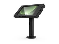 Compulocks Apex Galaxy Tab Active 3/5 8" Apex Enclosure Tilting Stand 8" - Ställ - synliga kameror och sensorer fram/bak - för surfplatta - lutning - metall - svart - disk-monteringsbar - för Samsung Galaxy Tab Active3, Tab Active5 TCDP0180GAPXB