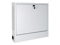 Multibrackets M Public Computer Security Cabinet Basic - Säkerhetsenhet för notebook - väggmontering - ljusgrå 7350105210419