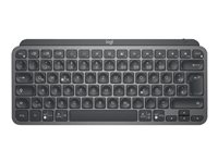 Logitech MX Keys Mini - Office - tangentbord - bakgrundsbelyst - Bluetooth - QWERTY - nordiskt (danska/finska/norska/svenska) - grafit 920-010492