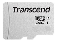 Transcend 300S - Flash-minneskort - 64 GB - UHS-I U1 / Class10 - microSDXC TS64GUSD300S
