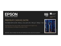 Epson PremierArt Water Resistant Canvas - Blank - 465 mikron - Roll (152.4 cm x 12.2 m) - 350 g/m² - 1 rulle (rullar) kanvaspapper - för Stylus Pro 11880; SureColor SC-P20000 C13S045065