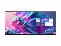 Avocor AVE-9200 - 92" Diagonal klass E92 Series LED-bakgrundsbelyst LCD-skärm - interaktiv - med pekskärm (multitouch) - Android - 5K UHD (2160p) 5120 x 2160 - direktupplyst LED AVE-9200