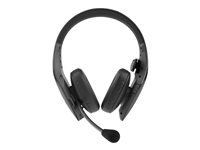 BlueParrott S650-XT - Headset - på örat - Bluetooth - trådlös - NFC - aktiv brusradering - svart 204292