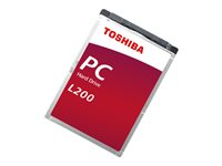 Toshiba L200 Laptop PC - Hårddisk - 1 TB - inbyggd - 2.5" - SATA 6Gb/s - 5400 rpm - buffert: 128 MB HDWL110UZSVA