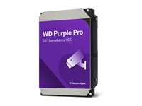 WD Purple Pro WD102PURP - Hårddisk - 10 TB - inbyggd - 3.5" - SATA 6Gb/s - 7200 rpm - buffert: 512 MB WD102PURP