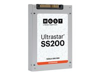 WD Ultrastar SS200 Enterprise SDLL1HLR-076T-CAA1 - SSD - 7.68 TB - inbyggd - 2.5" SFF - SAS 12Gb/s 0TS1407