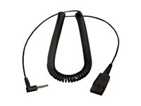 Jabra PC CORD - Headset-kabel - minijack hane till Snabburkoppling - för BIZ 1500, 2300, 2400 8800-01-102