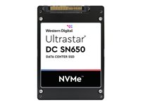 WD Ultrastar DC SN650 WUS5EA176ESP5E3 - SSD - 7.68 TB - inbyggd - 2.5" - U.3 PCIe 4.0 (NVMe) 0TS2374