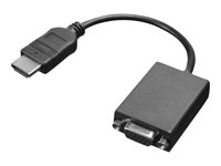 Lenovo - Videokort - HDMI hane till HD-15 (VGA) hona - 20 cm 0B47069