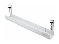 StarTech.com Under Desk Cable Management Tray, Clamp-on Installation - Fack för kabelhantering - kan monteras under bord - vit - 120 cm CALW-DESK-CABLE-TRAY
