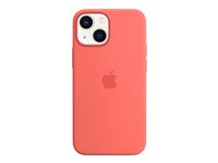Apple - Baksidesskydd för mobiltelefon - med MagSafe - silikon - pink pomelo - för iPhone 13 mini MM1V3ZM/A