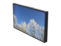 HI-ND Wall Casing EASY 75" Landscape - Monteringssats (hölje) - för LCD-display - metall - svart, RAL 9005 - skärmstorlek: 75" - monteringsgränssnitt: upp till 600 x 600 mm - väggmonterbar - för LG 75UH5F-B, 75UH5F-H; Samsung QB75B, QB75R-B, QH75B, QH75R, QM75B, QM75R-B WC7500-0101-02
