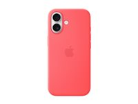 Apple - Skydd för mobiltelefon - MagSafe-kompatibilitet - silikon - ljus guava - för iPhone 17 MHVQ4ZM/A