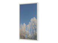 HI-ND PROTECT - Monteringssats (hölje) - för LCD-display - stående - polykarbonat - vit - skärmstorlek: 85" - väggmonterbar WC8512-5001-51
