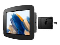 Compulocks Galaxy Tab A8 10.5" Space Enclosure Wall Mount Plus Hub - Hölje - för surfplatta - plus hub - svart - väggmonterbar - för Samsung Galaxy Tab A8 201M105GA8SBH01