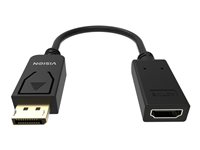 VISION Professional - Videokort - DisplayPort hane till HDMI hona - svart - stöd för 4K TC-DPHDMI/BL