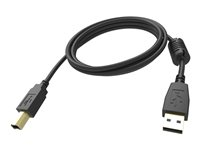 Vision Professional - USB-kabel - USB (hane) till USB typ B (hane) - USB 2.0 - 5 m - svart TC 5MUSB/BL