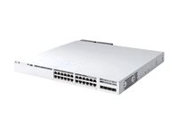 Cisco Catalyst 9300L Mini - Network Essentials - switch - L3 - Administrerad - 24 x 10/100/1000 (UPOE) + 4 x 25 Gigabit SFP (överordnad länk) - rackmonterbar - UPOE C9300LM-24U-4Y-E