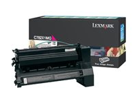 Lexmark - Extra lång livslängd - magenta - original - tonerkassett LCCP, LRP - för Lexmark C782dn, C782dtn, C782n, X782e, X782e MFP, X782e Page Plus Solution C782X1MG