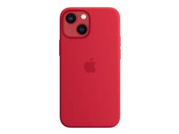 Apple - (PRODUCT) RED - baksidesskydd för mobiltelefon - med MagSafe - silikon - röd - för iPhone 13 mini MM233ZM/A