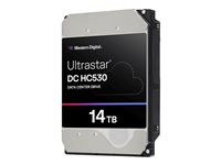 WD Ultrastar DC HC530 WUH721814AL-5204 - Hårddisk - 14 TB - inbyggd (i 3,5-tums hållare) - SATA 6Gb/s - 7200 rpm - buffert: 512 MB 1EX3045