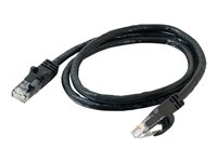 C2G Cat6 Booted Unshielded (UTP) Network Patch Cable - Patch-kabel - RJ-45 (hane) till RJ-45 (hane) - 10 m - UTP - CAT 6 - formpressad, hakfri, tvinnad - svart 83412