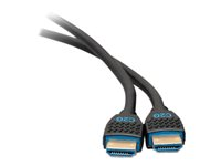 C2G 10ft 4K HDMI Cable - Performance Series Cable - Ultra Flexible - M/M - High Speed - HDMI-kabel - HDMI hane till HDMI hane - 3 m - svart C2G10378