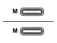 dbramante1928 re-charge - USB-kabel - 24 pin USB-C (hane) till 24 pin USB-C (hane) - 1.5 m - flätad kabel, USB-C Power Delivery (60W) - vit CB20CCWH7208