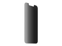 OtterBox Amplify Glass Antimicrobial - Skärmskydd för mobiltelefon - glas - med sekretessfilter - 2-vägs - klar - för Apple iPhone 14 77-88989