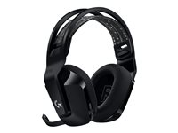 Logitech G G733 LIGHTSPEED Wireless RGB Gaming Headset - Headset - fullstorlek - 2,4 GHz - trådlös - svart 981-000864