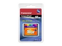 Transcend - Flash-minneskort - 16 GB - 133x - CompactFlash TS16GCF133