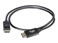 C2G 35ft DisplayPort Cable with Latches - M/M - DisplayPort-kabel - DisplayPort (hane) till DisplayPort (hane) - 10.66 m - sprintlåsning - svart 54405