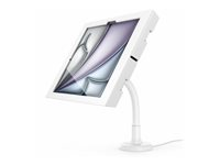Compulocks - Monteringssats (flexible arm mount) - för surfplatta - inhägnad - låsbar - metallram - vit - skärmstorlek: 13" - bänk, väggmonterbar - för Apple 13-inch iPad Air (M2, M3) 159W13APXW
