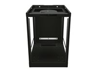 Middle Atlantic C5 Credenza Frame Series - Rack öppen ram - 1 bay, 22" deep - 14U - TAA-kompatibel C5-FF22-1