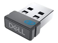 Dell Universal Pairing Receiver WR221 - Trådlös mottagare till mus/tangentbord - USB, RF 2,4 GHz - Titan gray - för Dell KM7120W, MS5320W, MS5120W, MS3320W; KM717*, KM714*, KM636*, WK717*, WM514*, WM326*, WM527*, WM126*; KB500*, KB700*, KB740*; MS300* (*Supports Dell Universal Pairing only. Does not support Dell Peripheral Manager) DELL-WR221